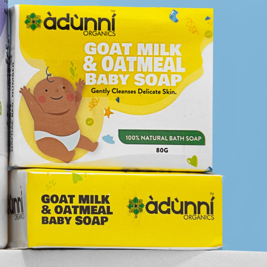 Goat Milk & Oatmeal Baby Soap